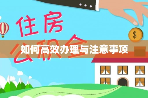 万源如何高效办理与注意事项