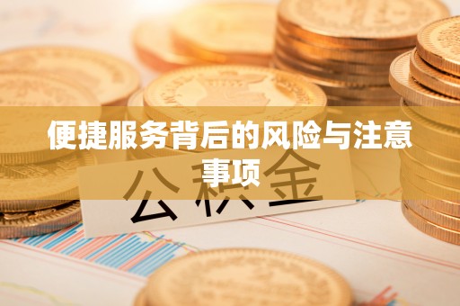 万源便捷服务背后的风险与注意事项