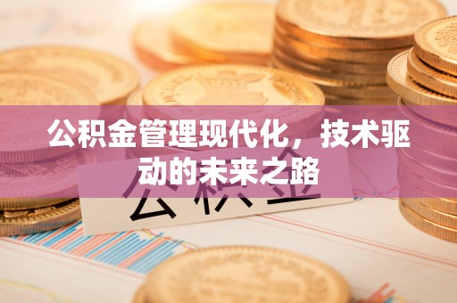 万源公积金管理现代化，技术驱动的未来之路